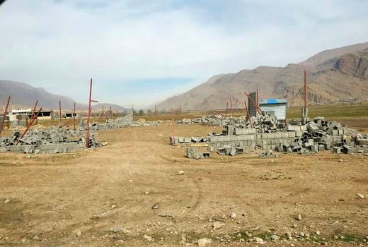 قلع و قمع مستحدثات غیر مجاز در بخش فلارد شهرستان لردگان