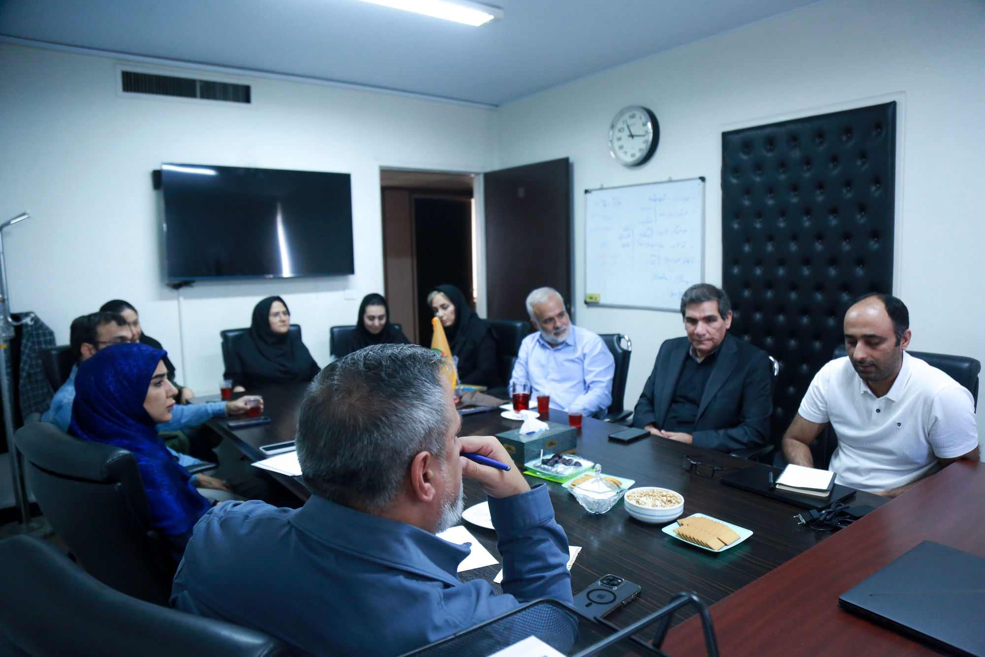 بازدید رئیس مرکز روابط عمومی وزارت جهاد کشاورزی از خبرگزاری ایانا 