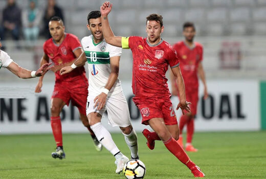 عادل فردوسی پور گزارشگر دیدار الدحیل-پرسپولیس 