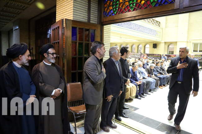 مجلس ترحیم ابوی رئیس مرکز روابط عمومی و اطلاع رسانی وزارت جهادکشاورزی