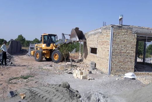 ۱۸ مورد ساخت و ساز غیر مجاز در قزوین قلع و قمع شد