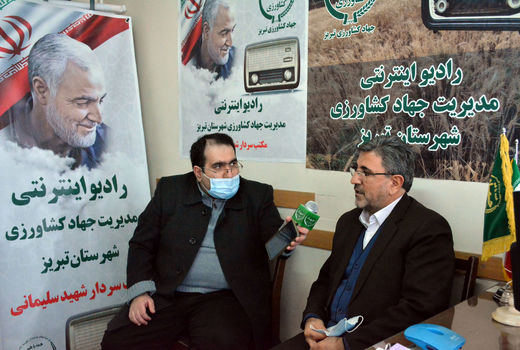 شهرستان تبریز یکی از قطب های اصلی کشاورزی استان است