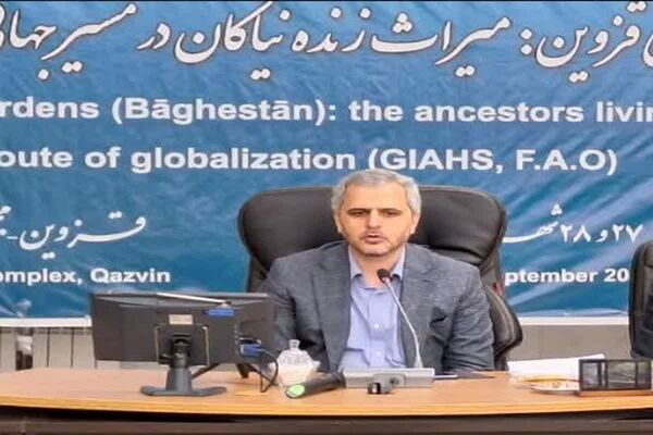 باغات سنتی قزوین با عنوان باغات کاسپین ثبت جهانی شود