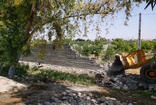  آزاد سازی ۱۵ هکتار از اراضی کشاورزی شهرستان اندیمشک 