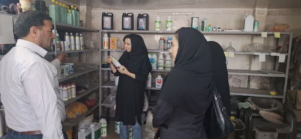 اجرای اولین مانور سراسری پایش آفت‌کش‌ها در سال 1405 در ورزقان