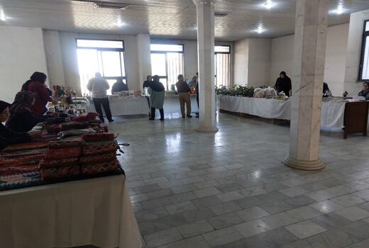 برپایی نمایشگاه توانمندی‌های زنان روستایی در ارومیه به مناسبت هفته دولت