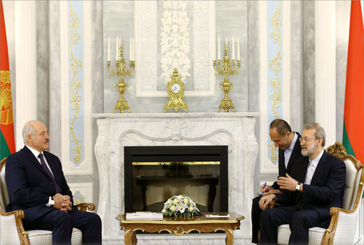 لاریجانی بر توسعه همکاری‌های ایران و بلاروس تأکید کرد