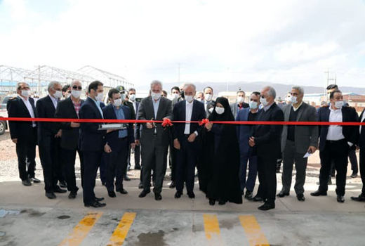 افتتاح واحد تولیدی اسکلت فولادی گلخانه ها در  جلفا با دستور رئیس جمهور