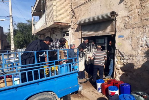 توزیع 57 هزار لیتر نفت سفید بین عشایر شوشتر