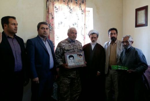 دیدار با خانواده دو تن از شهدای عشایر شهرستان فیروزکوه