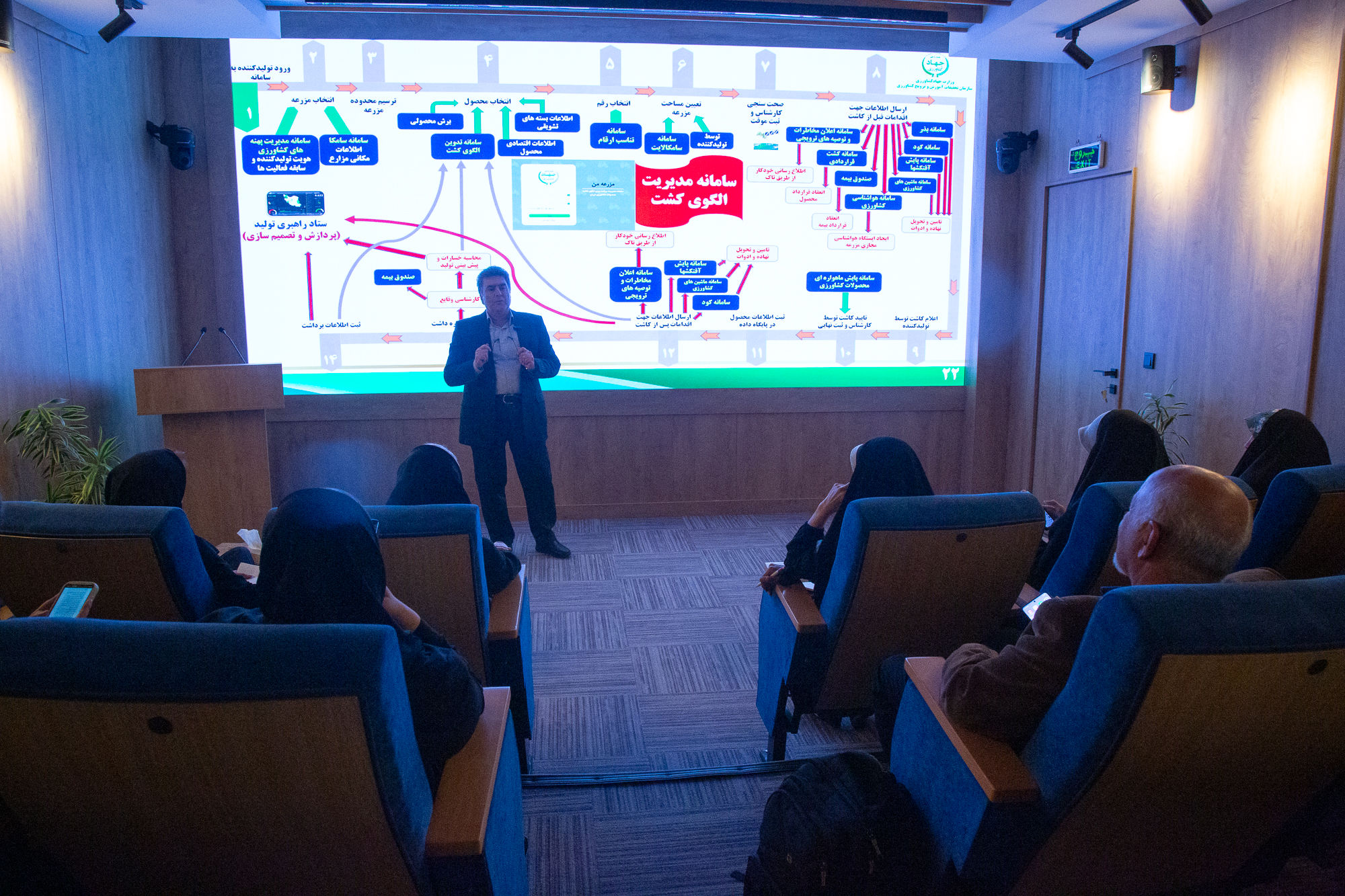  نشست خبری رئیس سازمان تات 