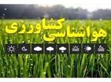 هشدار به کشاورزان و باغداران به دلیل کاهش دما