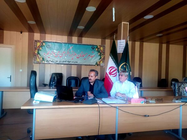 افتتاح پروژه ۵۰ هکتاری آبیاری کم فشار روستای استیار شهرستان تبریز