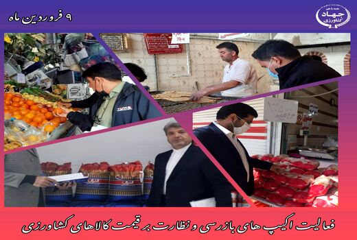بازدید از 764واحدصنفی در یک روز در کرمانشاه 