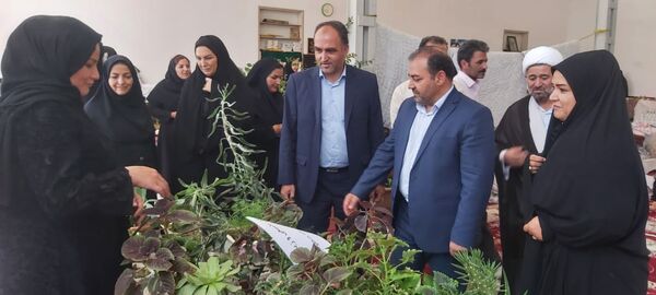برپایی نمایشگاه توانمندی های اعضای صندوق های خرد زنان روستایی میاندوآب در هفته دولت 