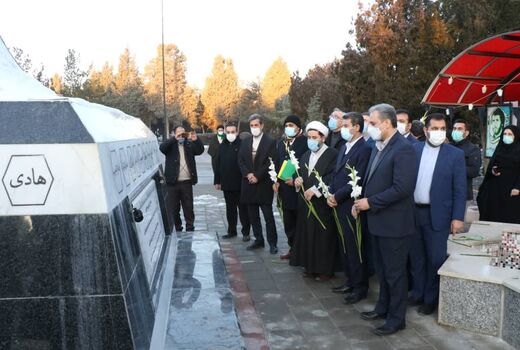 حضور در یادمان شهید باکری در آذربایجان غربی