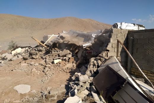 قلع و قمع ۱۲ مورد از ساخت و سازهای غیرمجاز در اراضی کشاورزی روستای کندلج