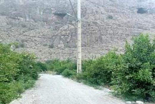 بهره برداری از جاده بین باغ ها در رستم