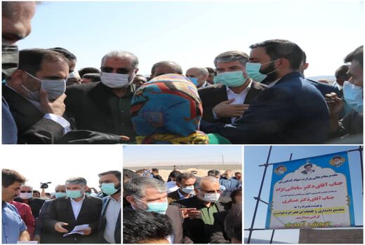 بازدید از مجتمع گلخانه ای و دامداری فجر ایزدخواست در شهرستان زرین دشت استان فارس
