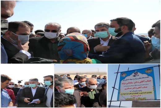 بازدید از مجتمع گلخانه ای و دامداری فجر ایزدخواست در شهرستان زرین دشت استان فارس