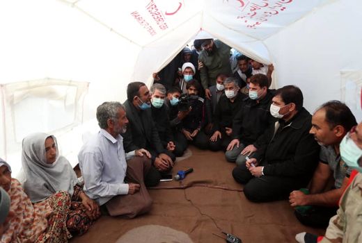 بازدید وزیر جهاد کشاورزی از مناطق سیل‌زده جنوب استان کرمان