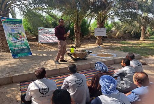 برگزاری پنجمین کاروان ترویجی بهره وری ویژه الگوی کشت در خوزستان