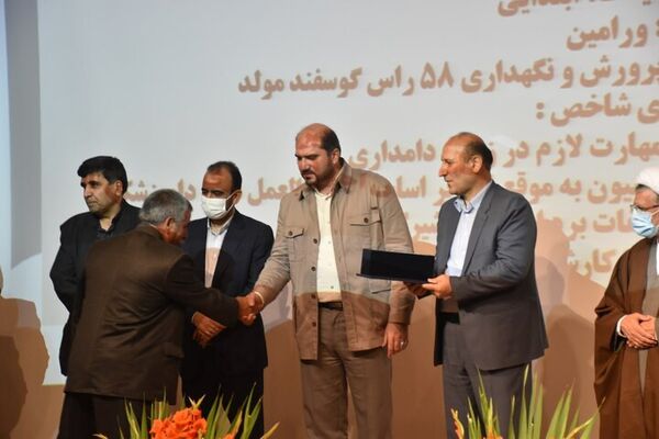 نمونه های برتر کشاورزی، نگین های کشاورزی کشور هستند