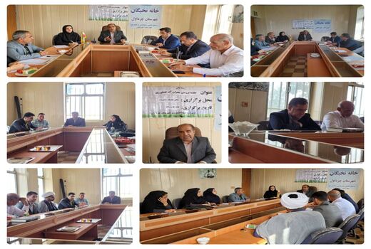 استقبال از ایده های جدید مدیریت بحران آب در شهرستان چرداول