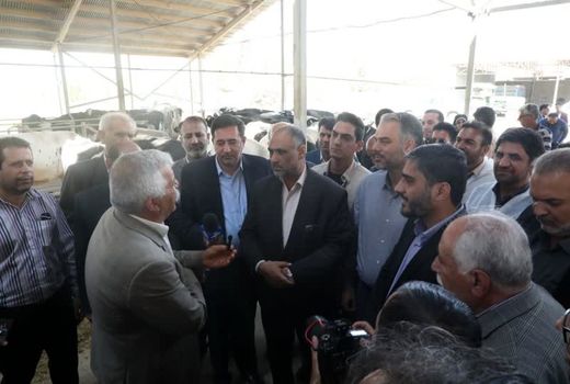 بازدید وزیر جهادکشاورزی از مجتمع کشت و صنعت پاسارگاد