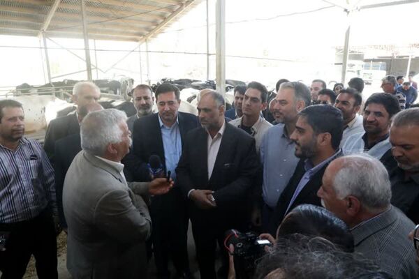 بازدید وزیر جهادکشاورزی از مجتمع کشت و صنعت پاسارگاد
