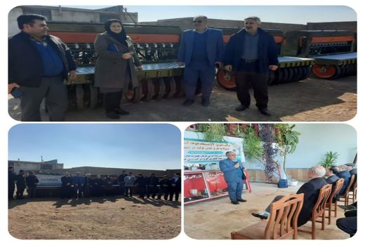 افزایش ضریب مکانیزاسیون شهرستان اهر با همکاری ستاد اجرایی فرمان امام (ره) و جهادکشاورزی