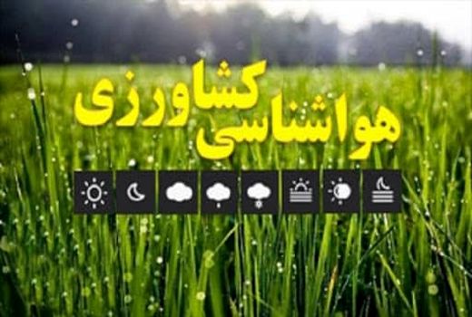 شرایط جوی استان برای سمپاشی آفات در باغ‌ها و مزارع مساعد است