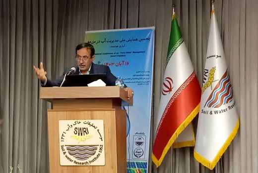 توسعه شبکه های آبیاری فرعی در کشور