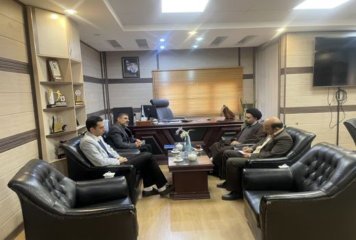 نشست مشترک رئیس اداره امور عشایر استان با مدیر کل فنی و حرفه ای