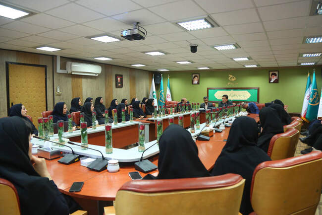 مراسم گرامیداشت روز زن در موسسه جهاد استقلال  