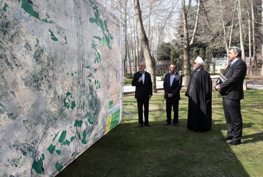 طرح 1290 هکتار جنگل‌کاری در تهران به بهره‌برداری رسید