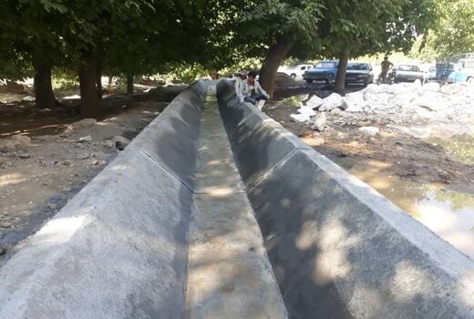 ساخت دو کانال آبیاری با اعتبار 9 میلیارد در مرودشت