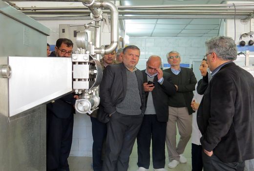 بازدید رییس سازمان جهاد کشاورزی خراسان شمالی از شرکت فراورده های لبنی آشنا