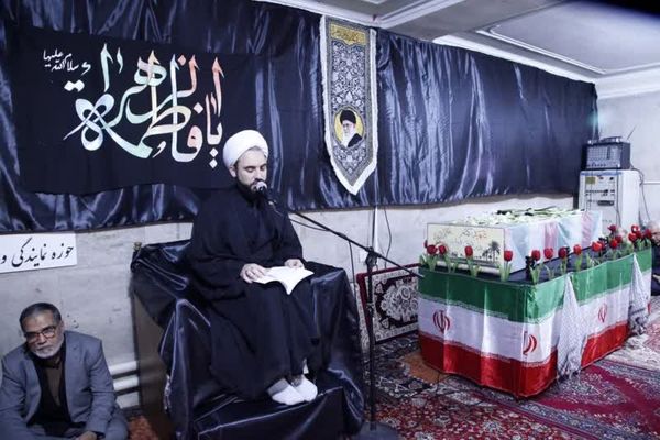 برگزاری آیین وداع با پیکر مطهر یک شهید گمنام دوران دفاع مقدس در جهاد کشا‌ورزی آذربایجان غربی