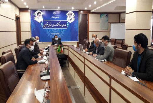 جلسه کارگروه فرعی قرارگاه امنیت غذایی استان قزوین