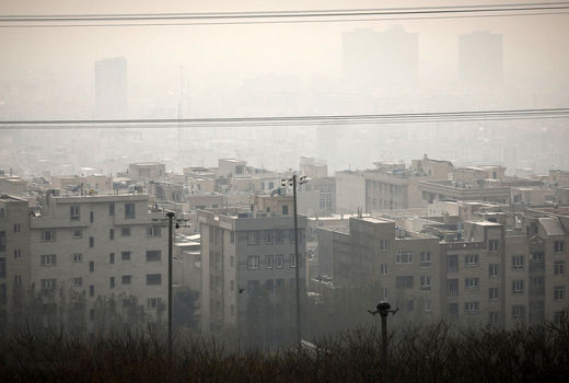 هوای تهران برای گروه‌های حساس ناسالم است