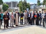 گلباران مزار مطهرشهدا به مناسبت گرامیداشت هفته جهاد کشاورزی 
