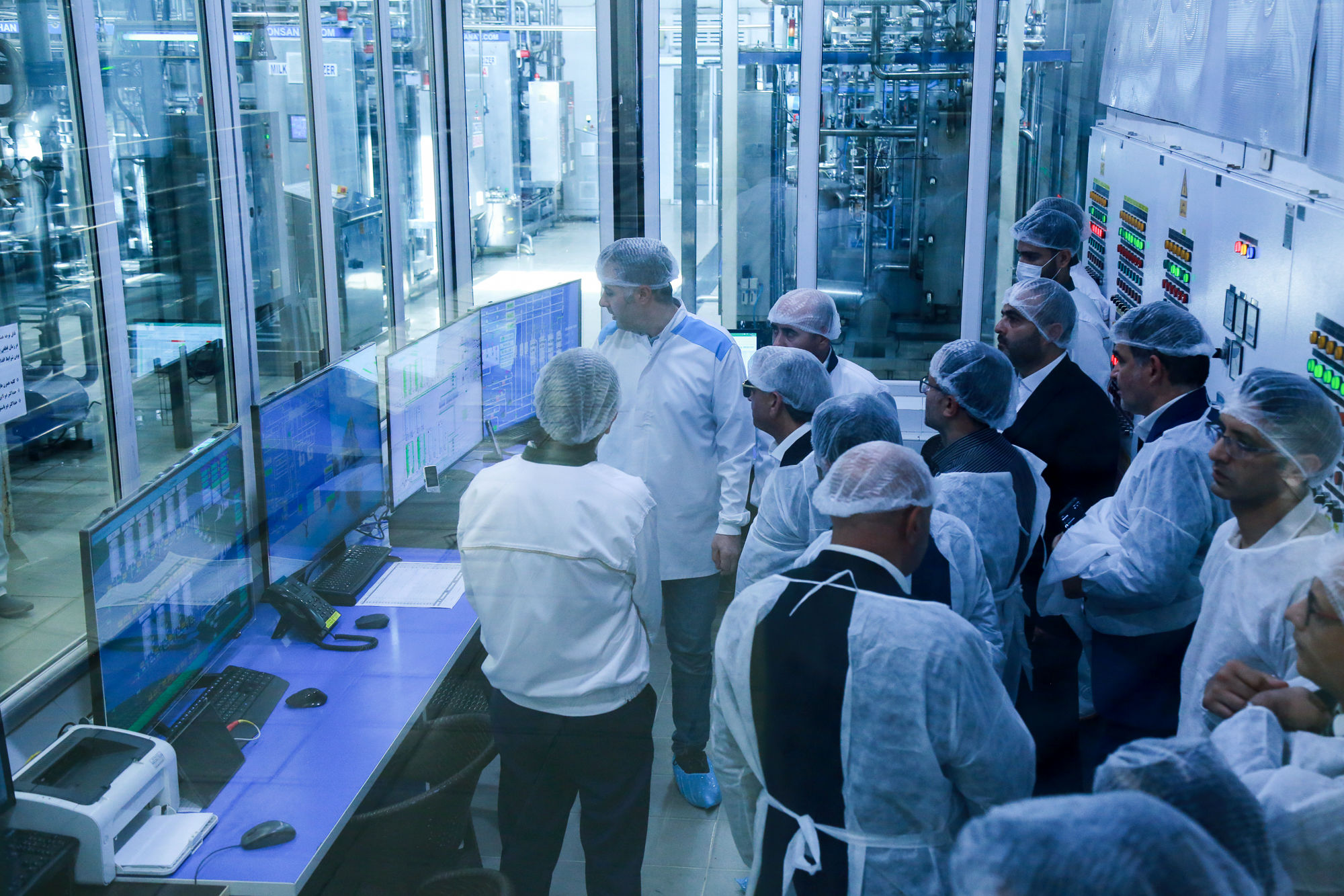  بازدید وزیر امنیت غذایی پاکستان از شرکت شمه شیر 