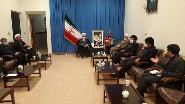 مسئول حوزه نمایندگی ولی فقیه در سازمان تات  با نماینده ولی فقیه در جهادکشاورزی استان ایلام دیدار کرد