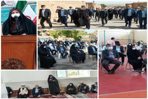 مشکلات روستاییان و کشاورزان بخش ضیاءآباد تاکستان با حضور مسئولان 