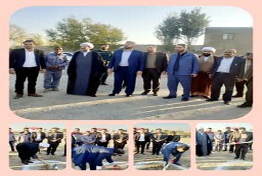 گلخانه سبزی و صیفی در شهرستان قرچک کلنگ زنی شد
