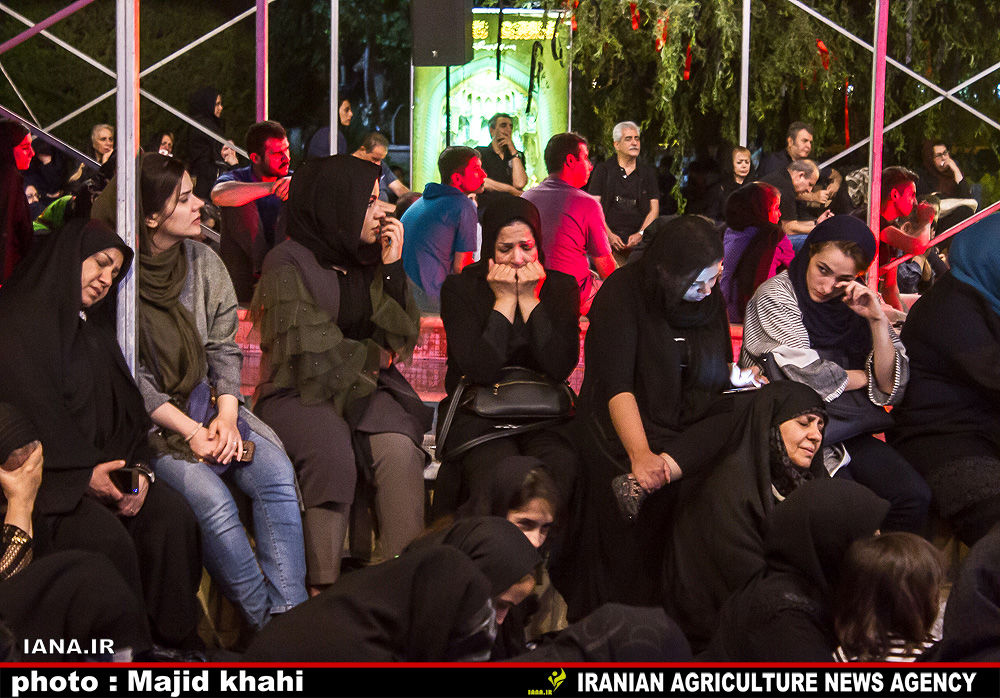 شب بیست و سوم ماه مبارک رمضان درپارک هنرمندان