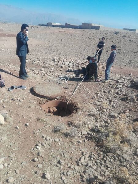 آغاز مرمت قنات علی آباد شهرستان کوار