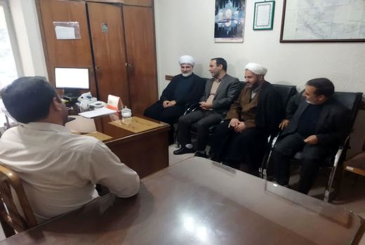 بازدید مسئول حوزه نمایندگی ولی فقیه سازمان جهاد کشاورزی از مدیریت جهاد کشاورزی قزوین