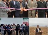 افتتاح طرح آبیاری کم فشار شهرستان خوسف  با حضور معاون استاندار